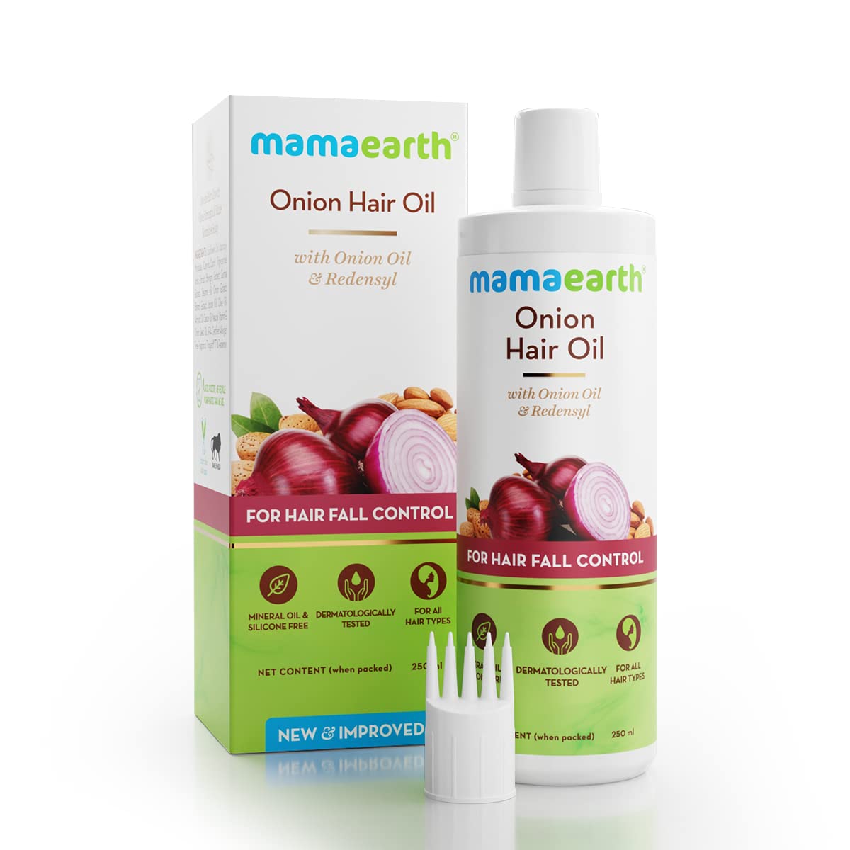 Mamaearth Onion HairOil: Onion & Redensyl, 250
