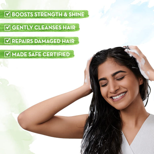 Mamaearth Eggplex Shampoo, for strong hair, with Egg Protein & Collagen, for Strength and Shine - 250 ml