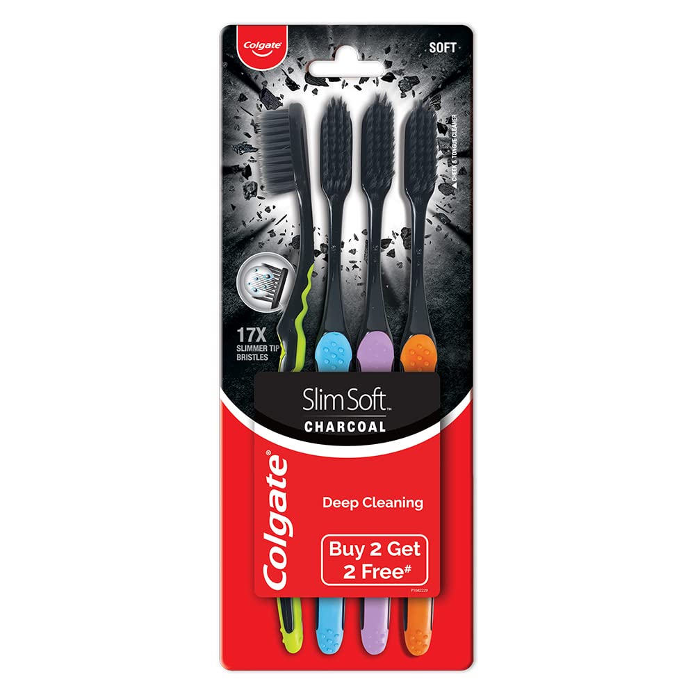 Colgate Slim Soft Charcoal -