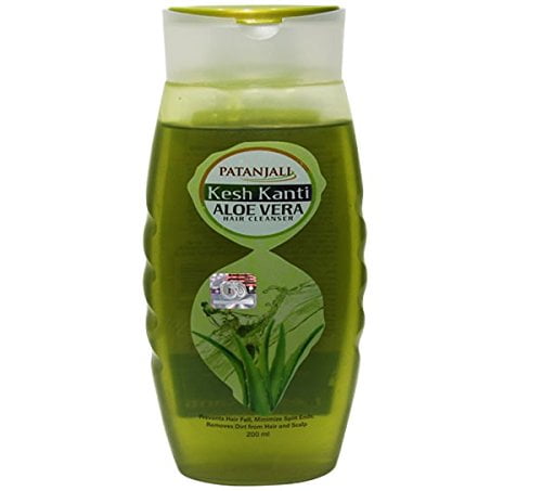Patanjali Kesh Kanti Shampoo, Aloe Vera, 200ml (Pack of 2)