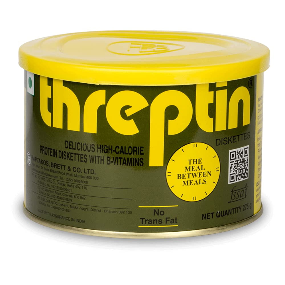 Threptin, Protein Diskettes Protein Biscuit High Calorie Supplement Forfeited with High Ca