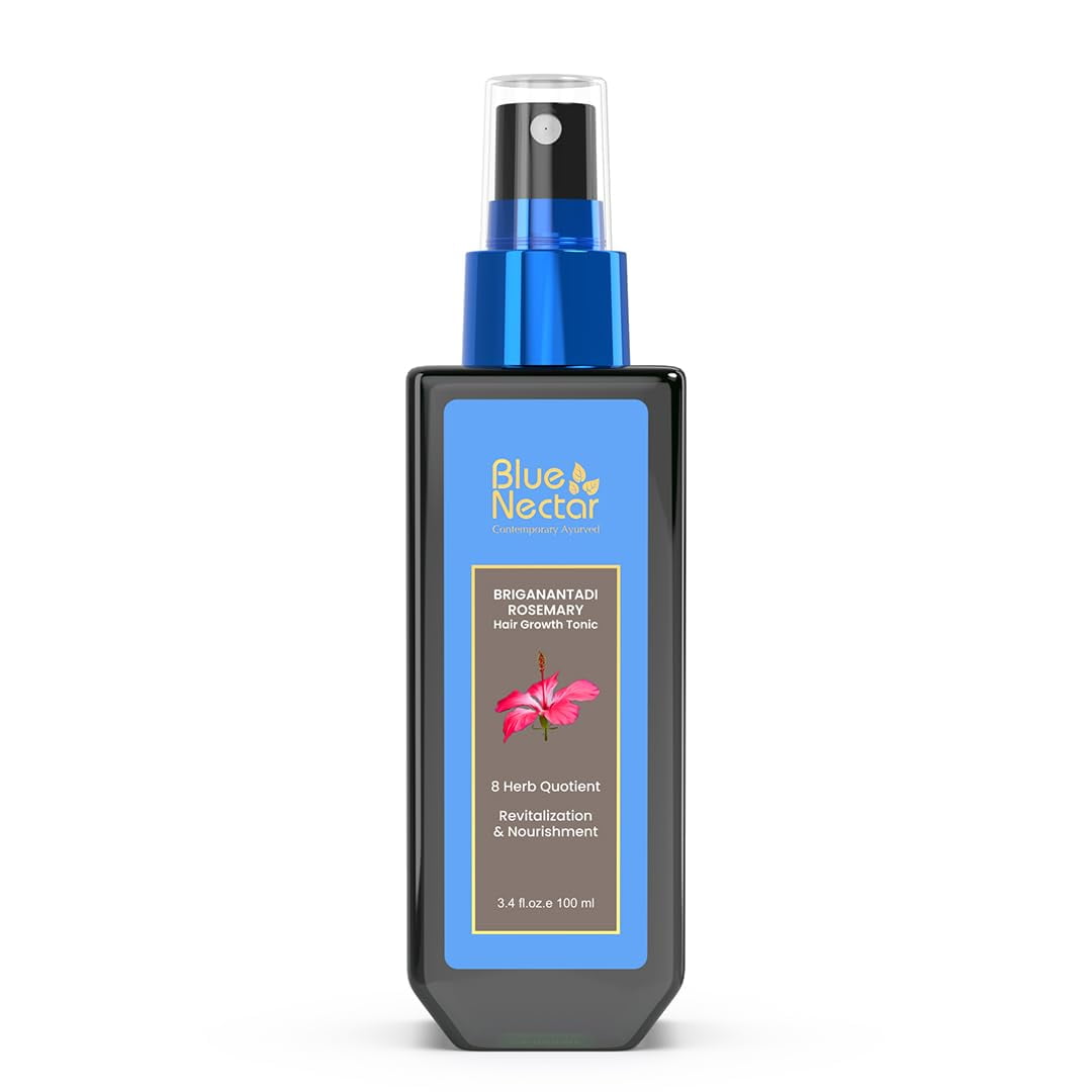 Blue Nectar Advanced Plant Based Rosemary Hair Growth Serum, Natural Alternate for Redensy