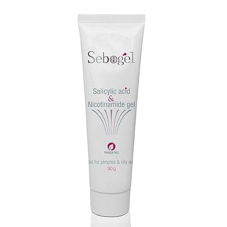 Sebogel Salicylic Acid & Nicotinamide Gel for Pimples and Oily Skin, 30gm