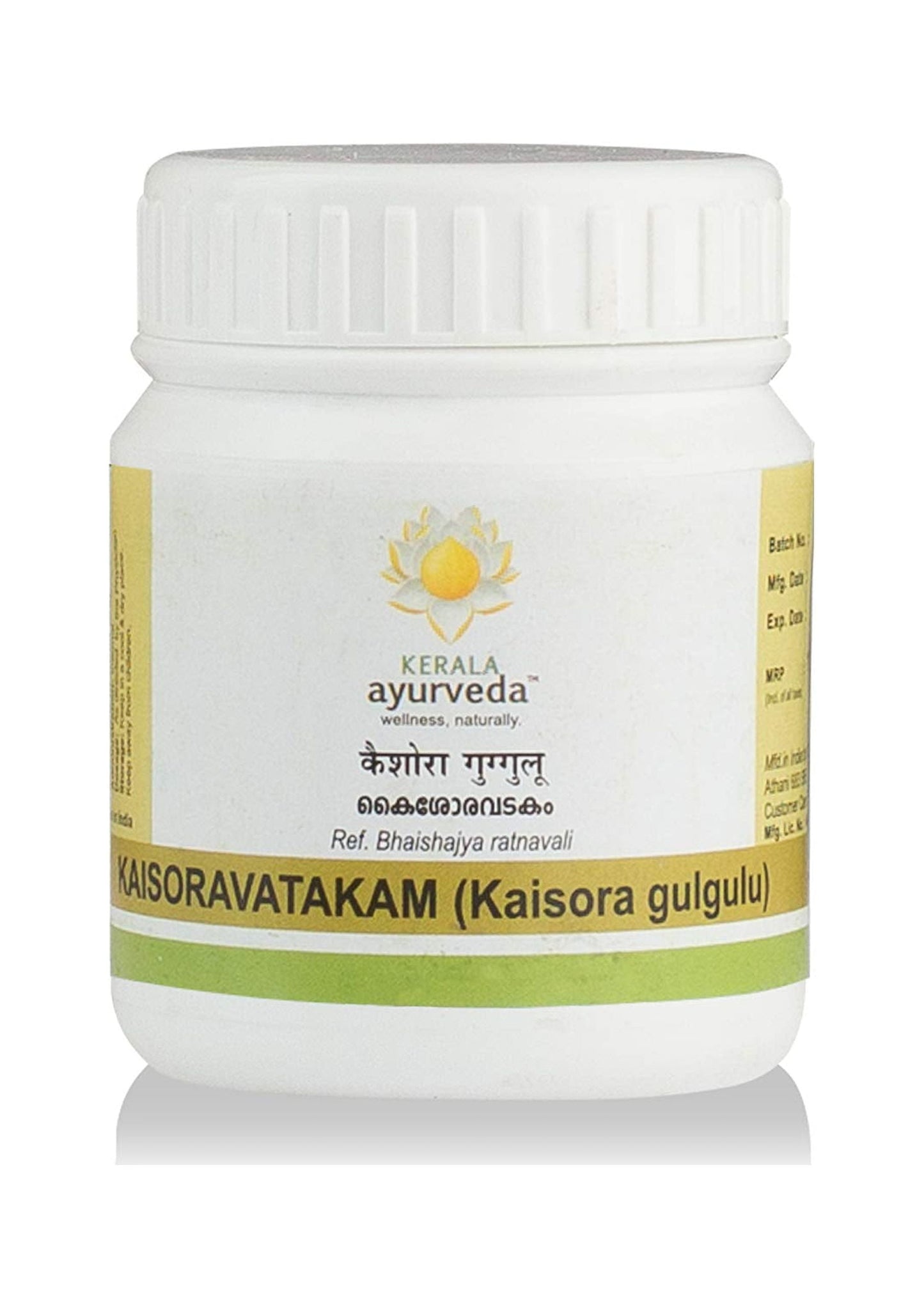 Kerala Ayurveda Kaisoravatakam Gulika 50 Nos