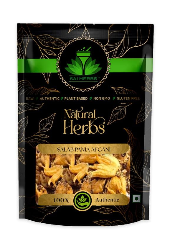 Sai Herbs Salab Punja Afghani - Salab Panja - Salam Panja Afghani - Hatta Haddi - Marsh Or