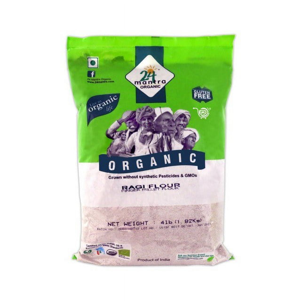 24 Man Org Ragi Flour 4lb