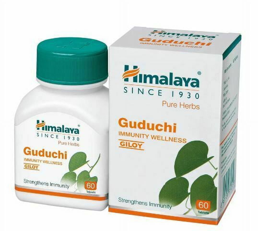 10 X Himalaya Wellness Pure Herbs Guduchi Immunity Wellness 60 TabletS
