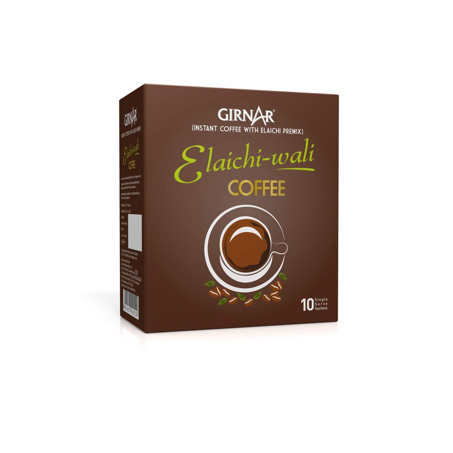Girnar Instant Premix Coffee W/ Elaichi - Girnar Tea