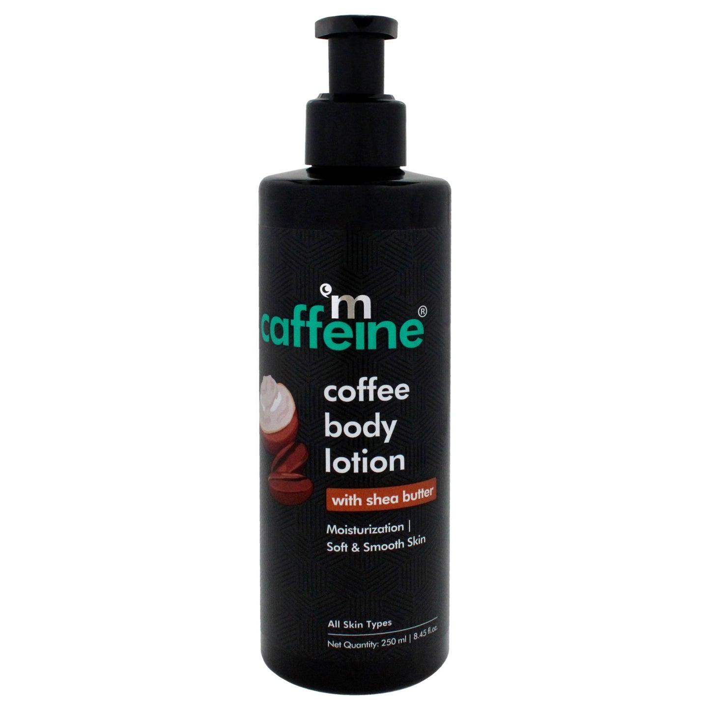 Coffee BodyLotion with Shea Butter by mCaffeine for Unisex - 8.45 oz BodyLotion