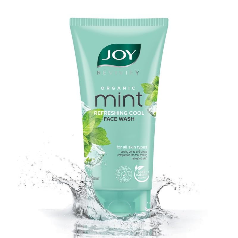 Joy Revivify Organic Refreshing Cool Mint FaceWash 150 ml