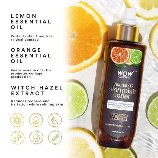 WOW Vitamin C Mist Toner: 200 ml