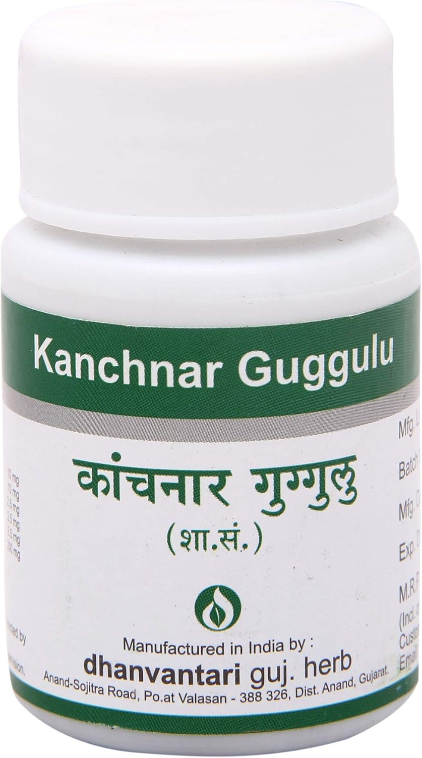 Dhanvantari Guj. Herb Kanchnar Guggulu: 60