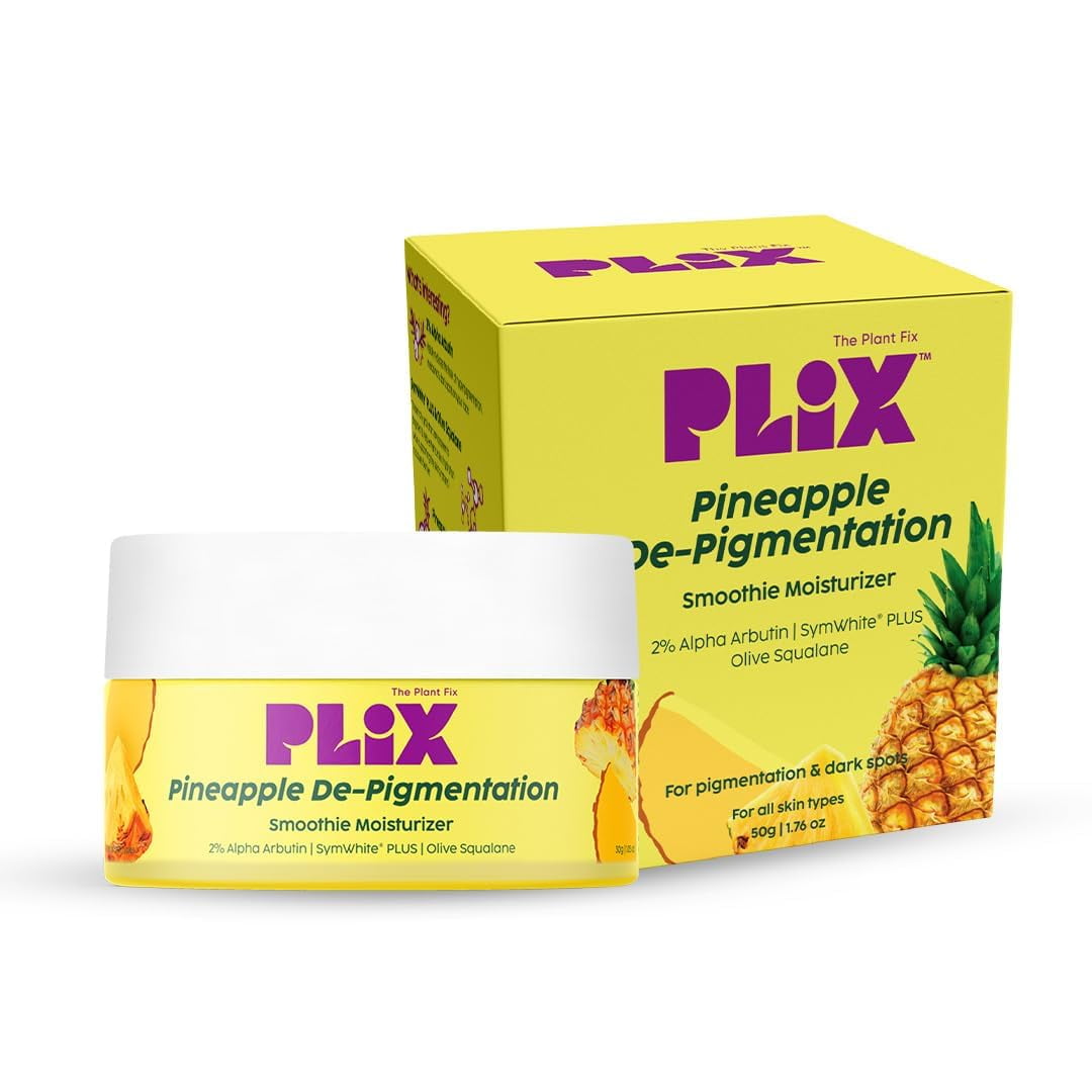 PLIX - THE PLANT FIX Skin Depigmentation Pineapple Face Cream For Women & Men|50gm