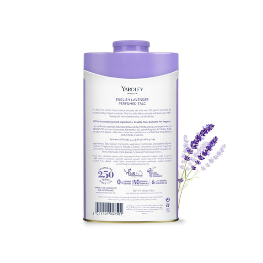 Yardley English Lavender Talc: 100 g