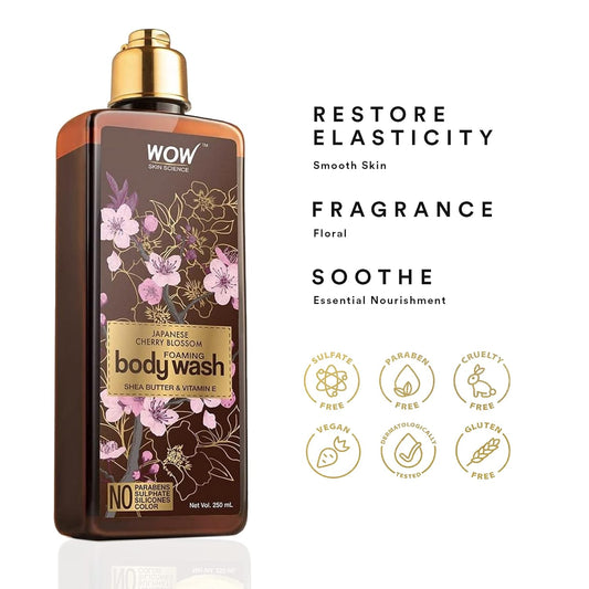 WOW Japanese Cherry Blossom Body Wash: 250 ml