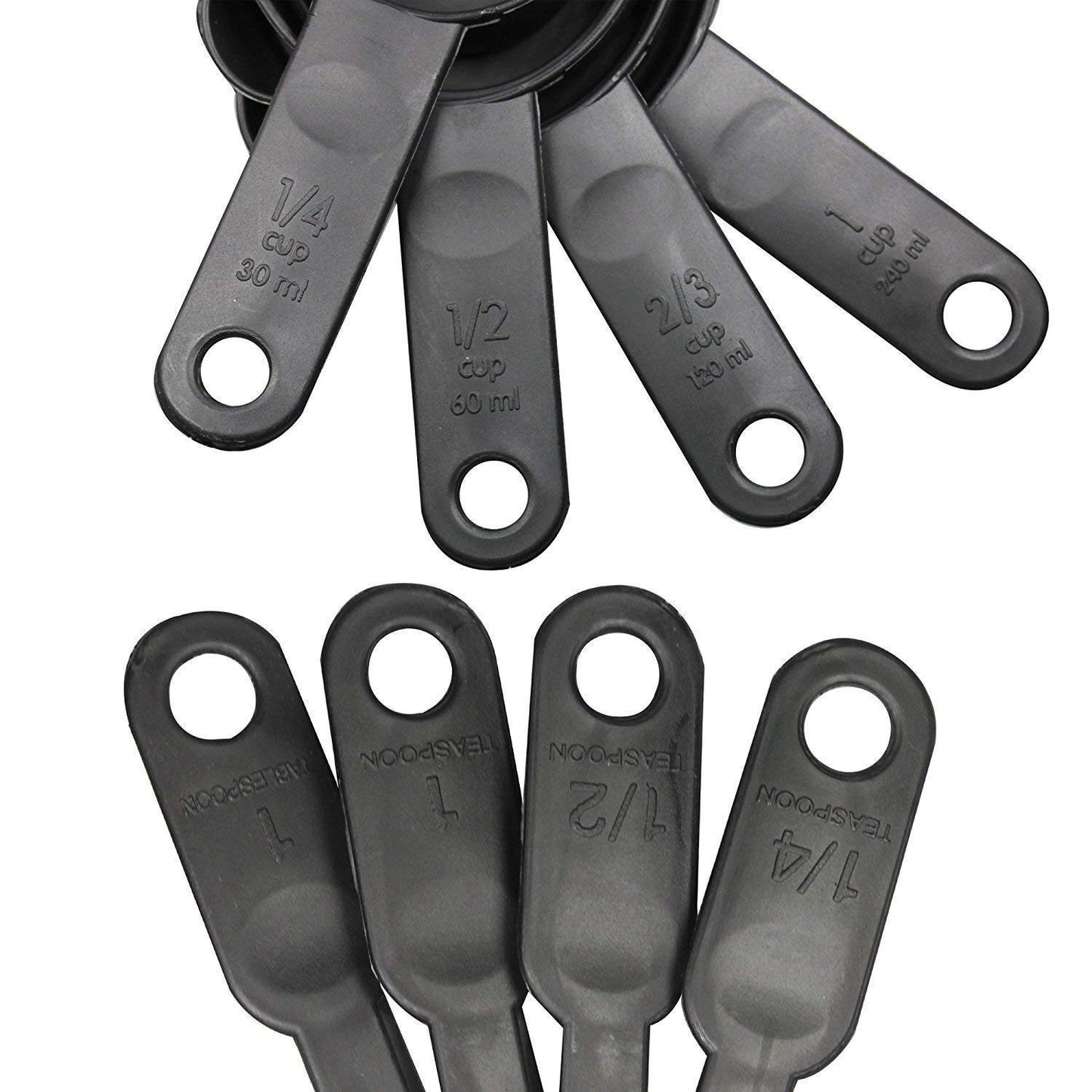 iKonbi Premium 8pcs Measuring Cup and Spoon Set,Measuring Cups for Kitchen, Measuring