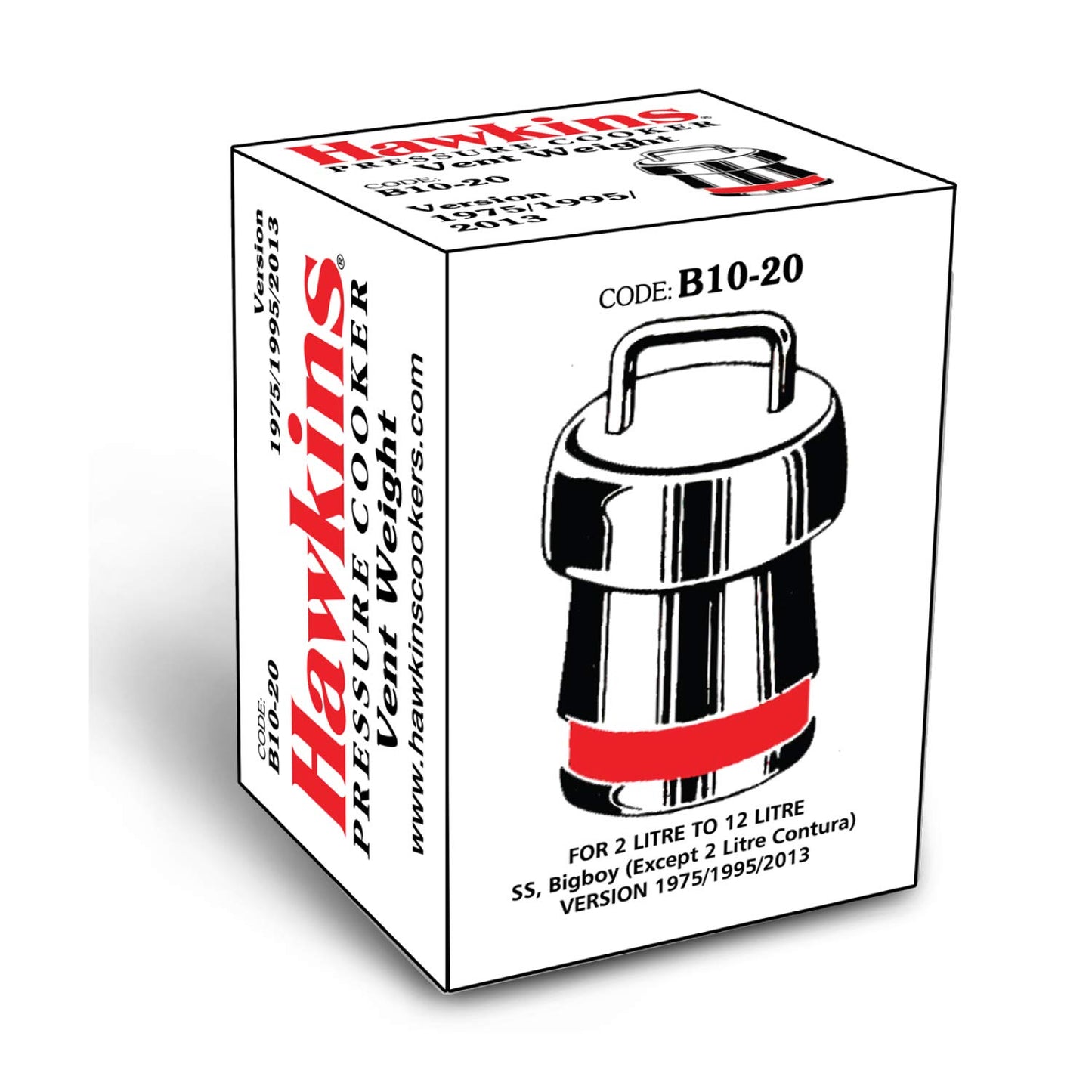 Hawkins Pressure Cooker Vent Weight Pressure Regulator~B10-20