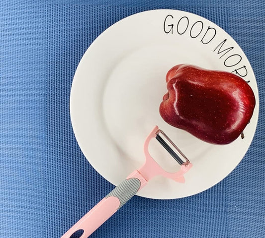 iKonbi Stainless Steel Peeler Kitchen Vegetable Fruit Peelers/Knife with Plastic Handle for Professional and Household Kitchen1 Pack