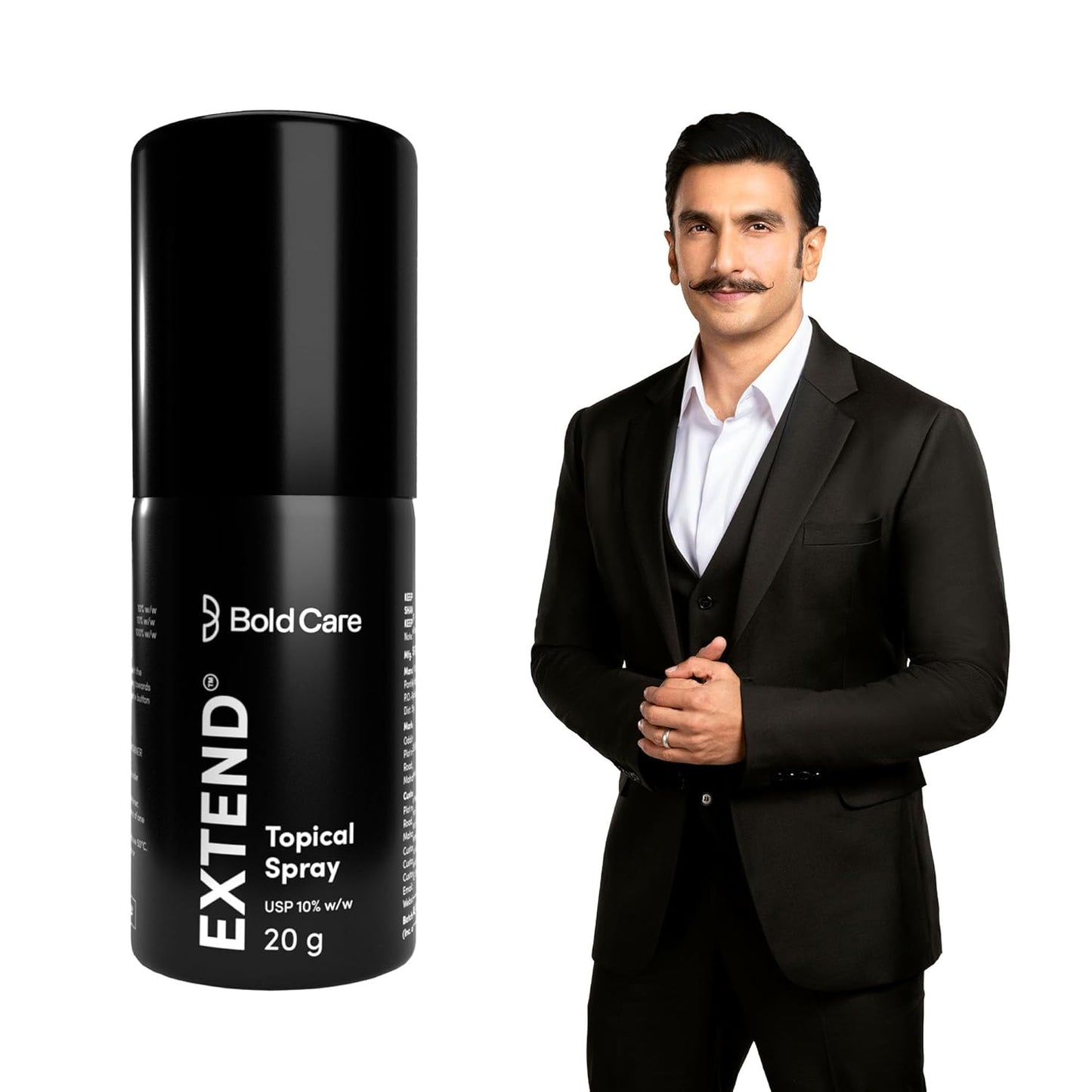 CROW Bold Care Topical Non-Transferable Spray for Men (Pack of 1)