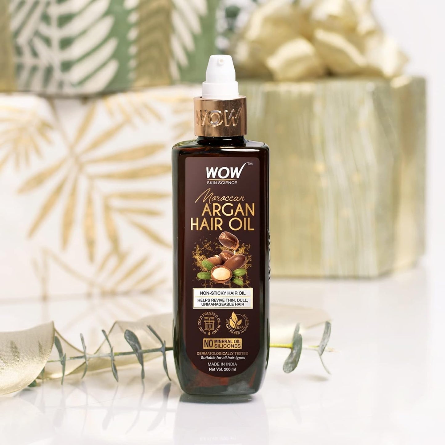 WOW Moroccan Argan Hair Oil: 200 ml
