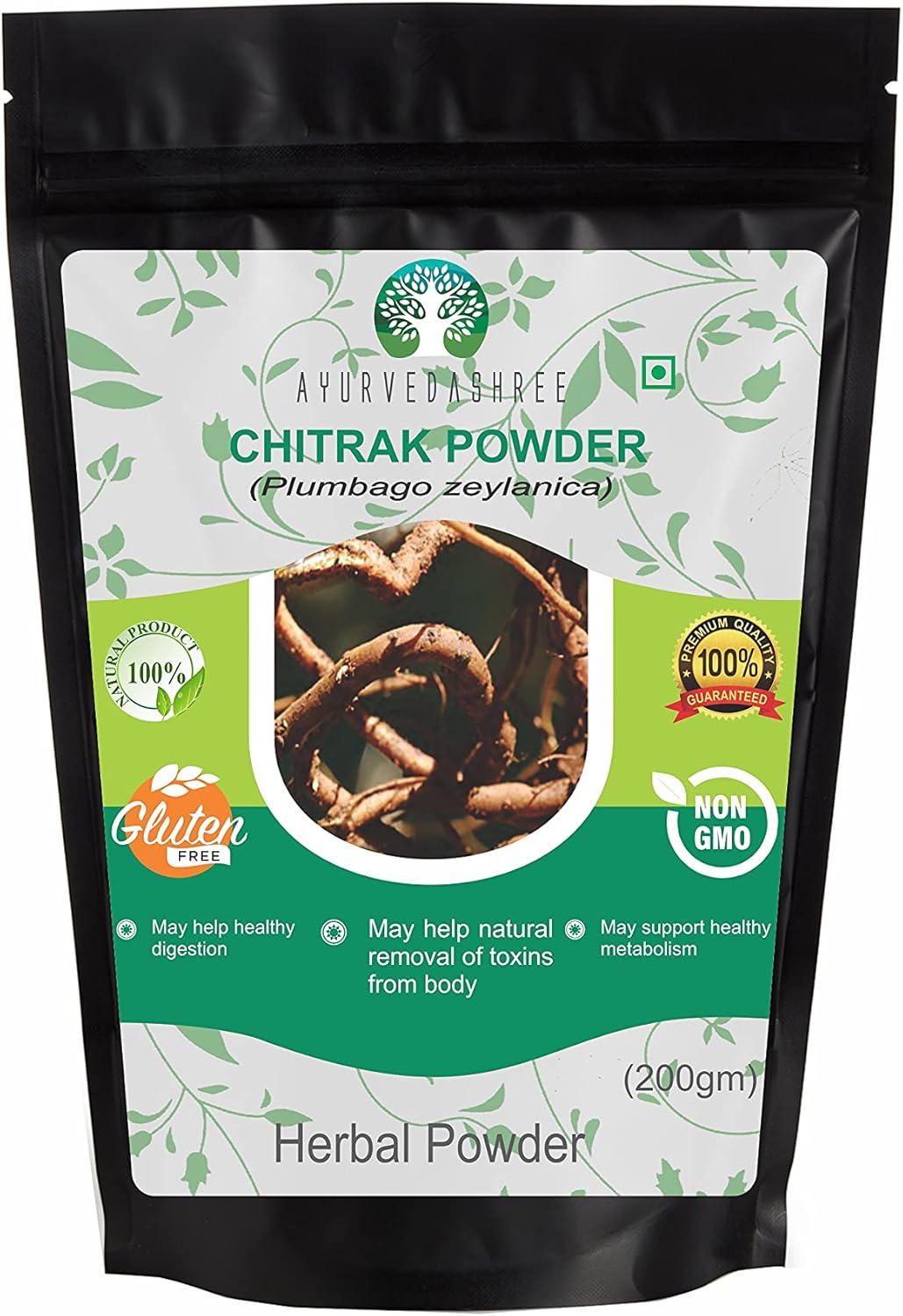 Ayurvedashree Chitrak Roots Powder,