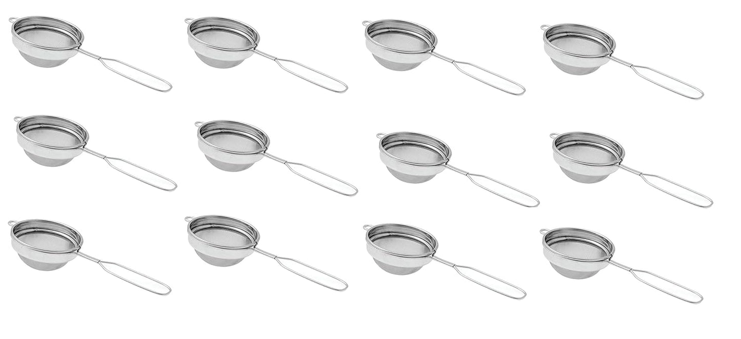 iKonbi Set of 12 Tea strainers Size