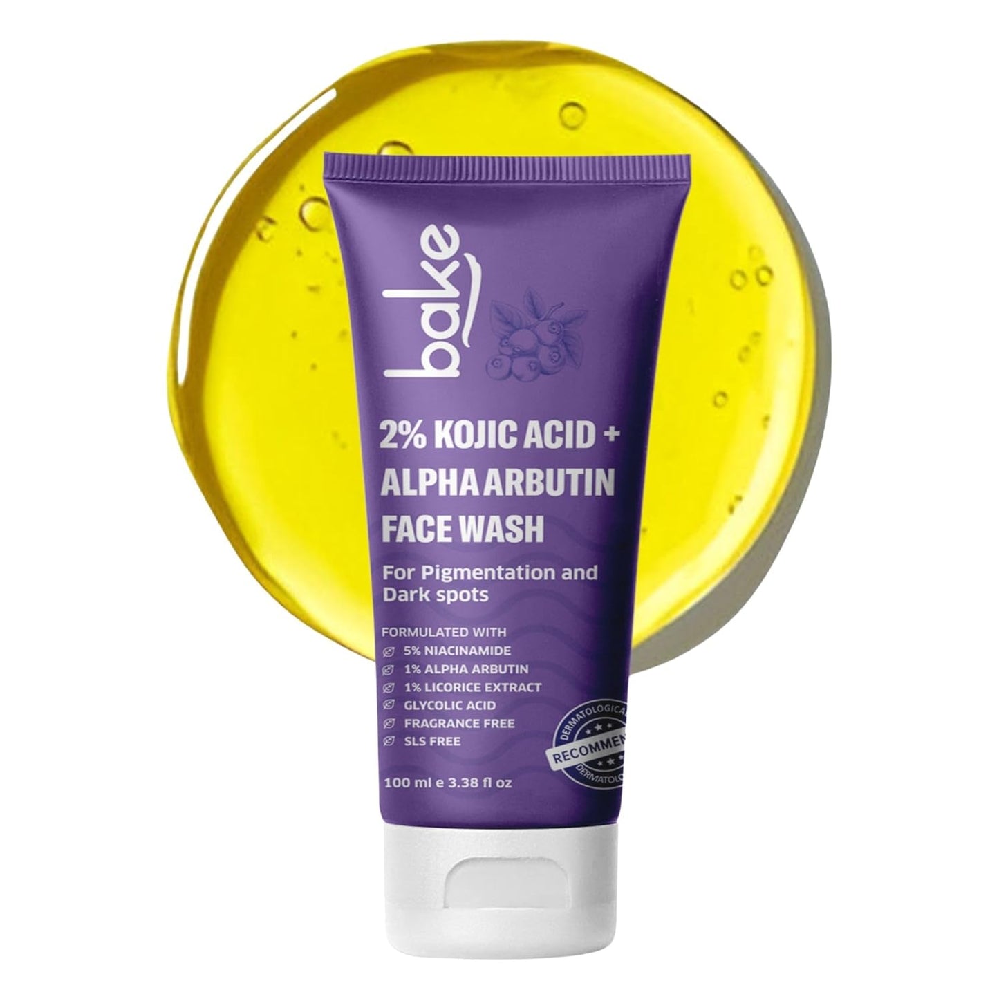 BAKE 2% Kojic Acid Brightening FaceWash With Alpha Arbutin & Niacinamide | De-Tan FaceWash