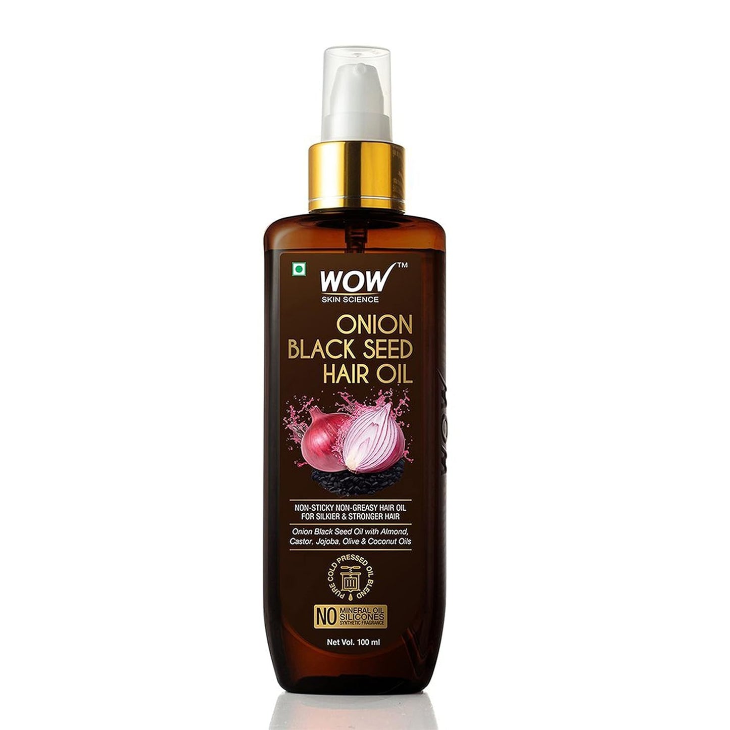 WOW Onion Black Seed Hair Oil: 100