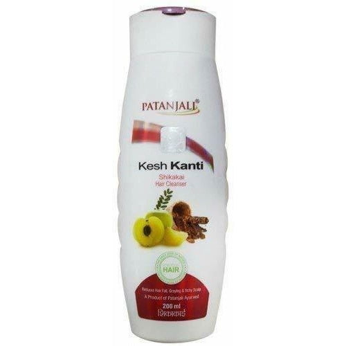 Pack Of 2 - Patanjali Kesh Kanti Shikakai Hair Cleanser Shampoo - 200 Ml (6.76 Oz)