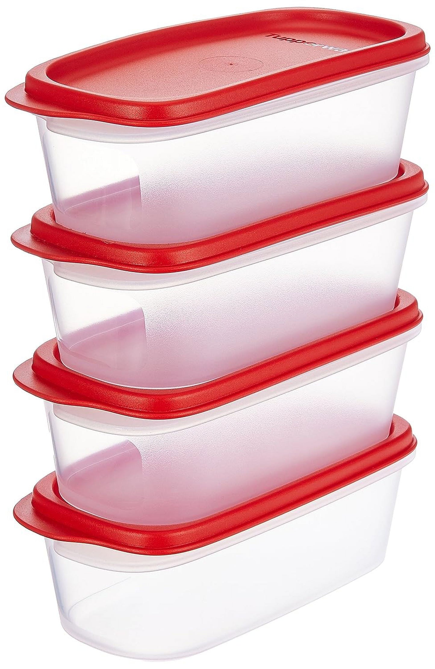 Tupperware Plastic Smart Saver Storage Container Sets (4, 500 Ml)