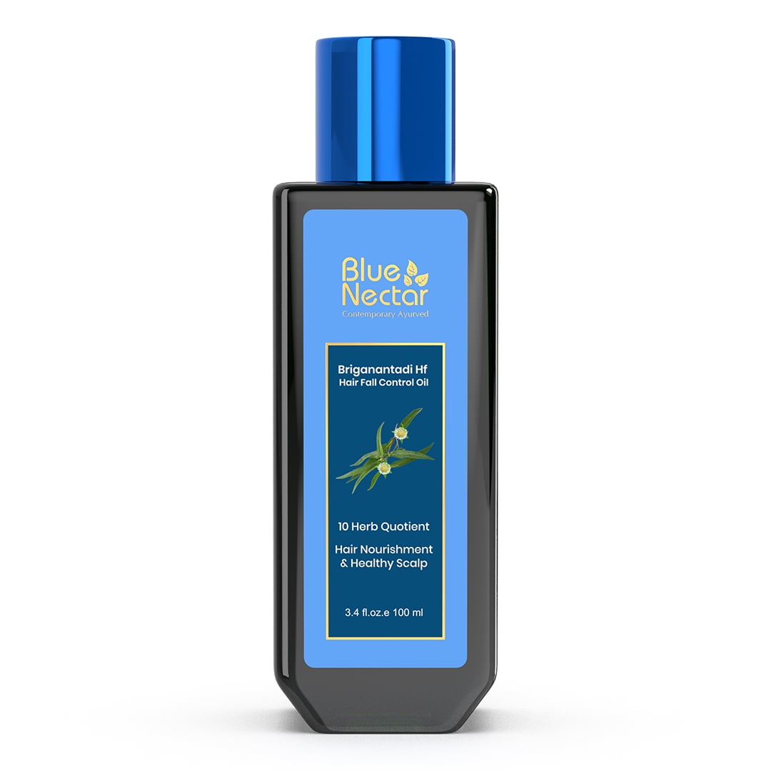 Blue Nectar Briganantadi Non Sticky HairOil & Healthy Scalp Oil (200 ml)
