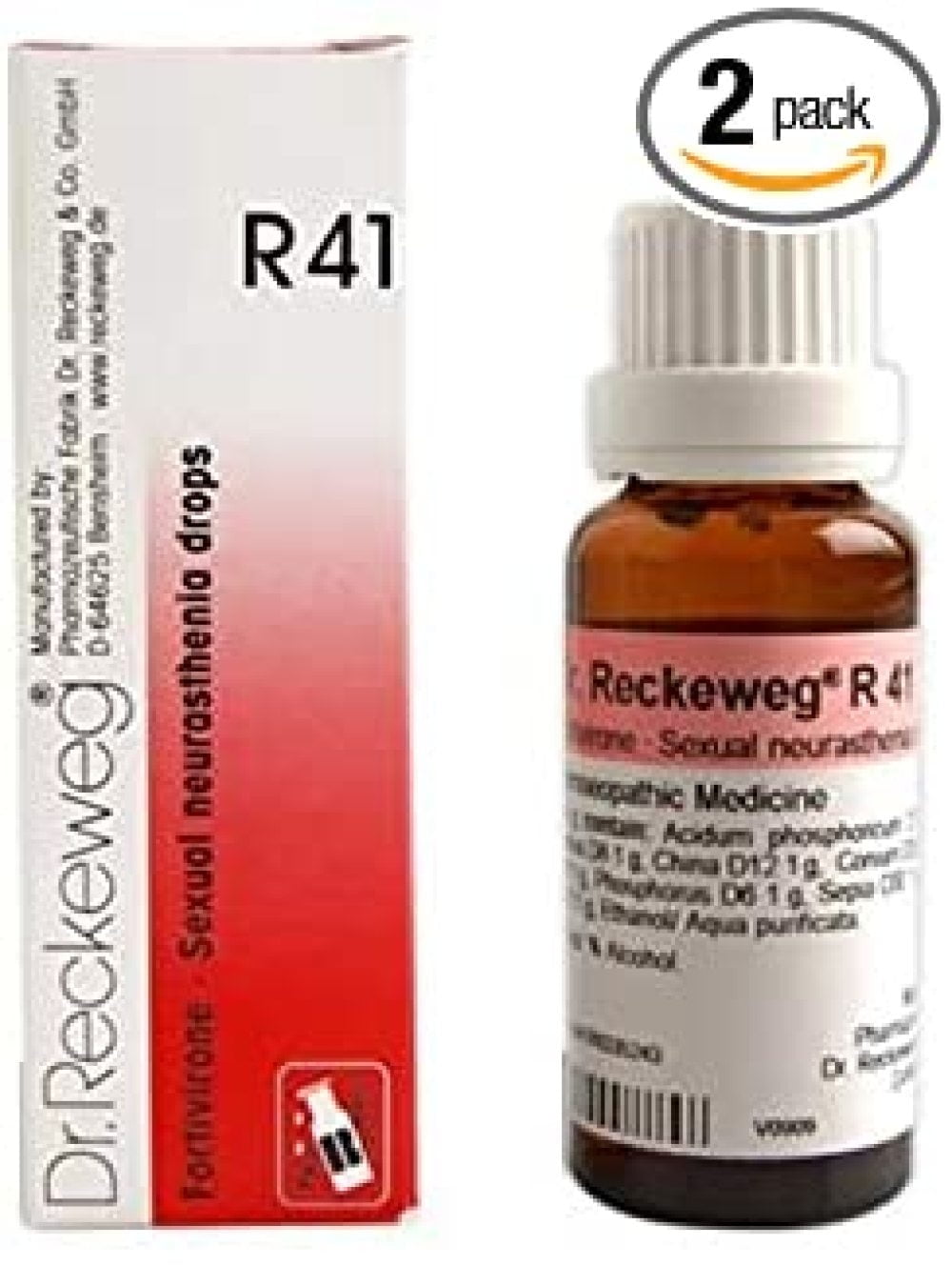Dr.Reckeweg Germany R41 Sexual Weakness Drops Pack Of 2 by Dr. Reckeweg