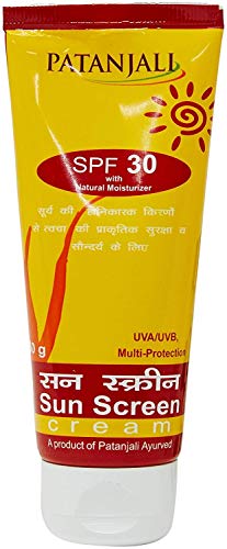Patanjali Sun Screen Cream SPF30-50g