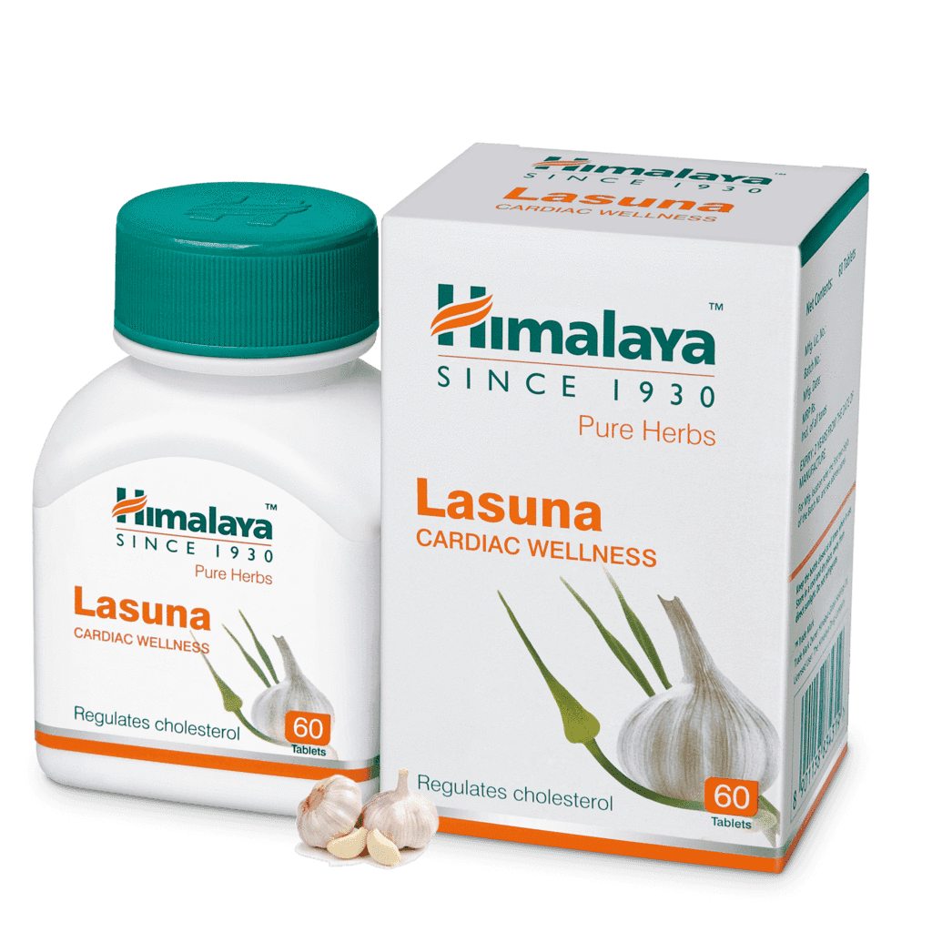 Himalaya Wellness Pure Herbs Lasuna Cardiac Wellness Tablets - 60 Tablets