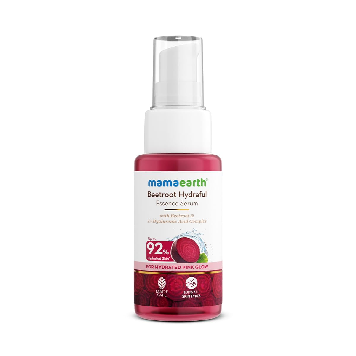 Mamaearth Beetroot Hydraful Essence Serum - 50 ml For Hydrated
