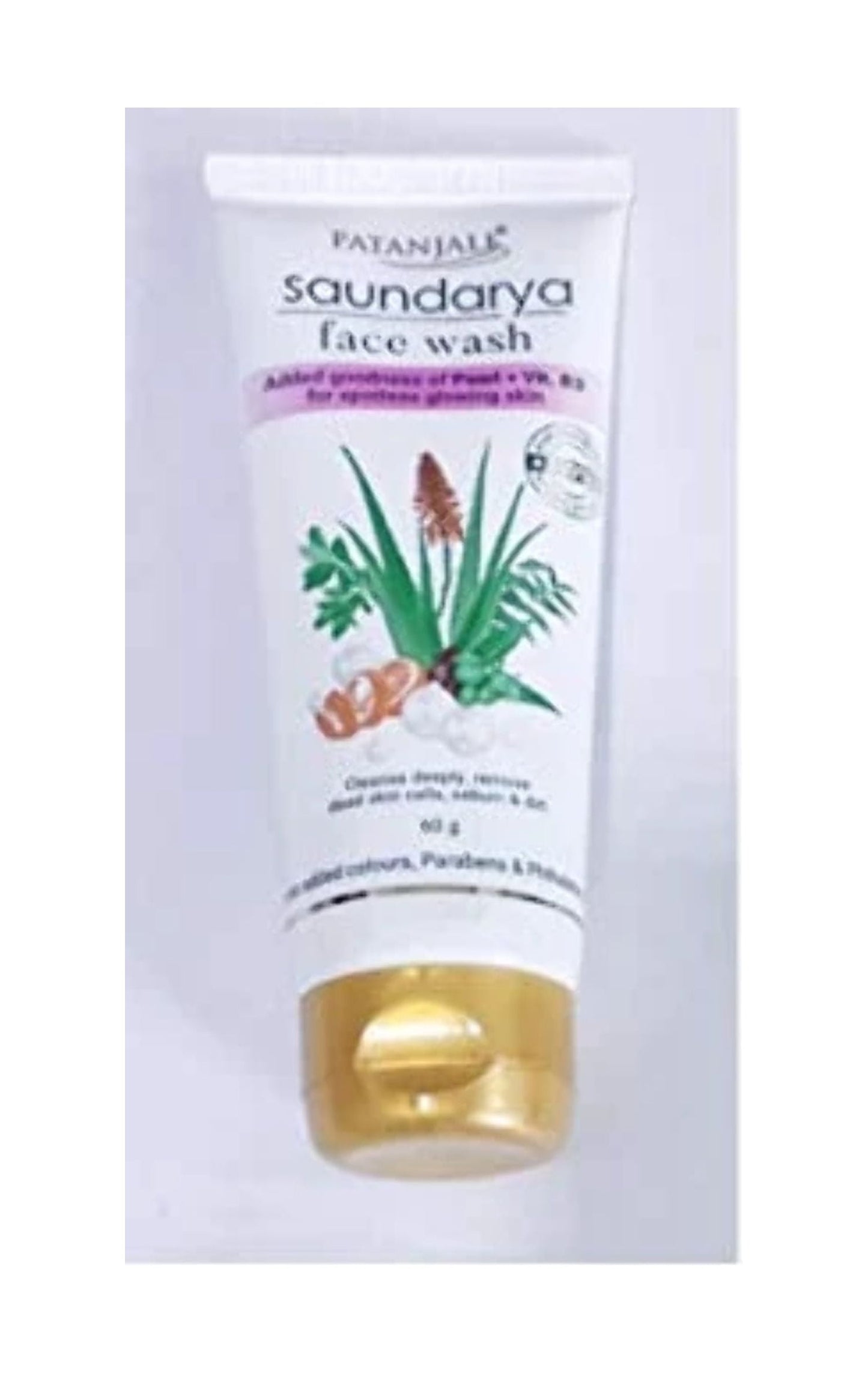 Patanjali Saundarya FaceWash - 60ml