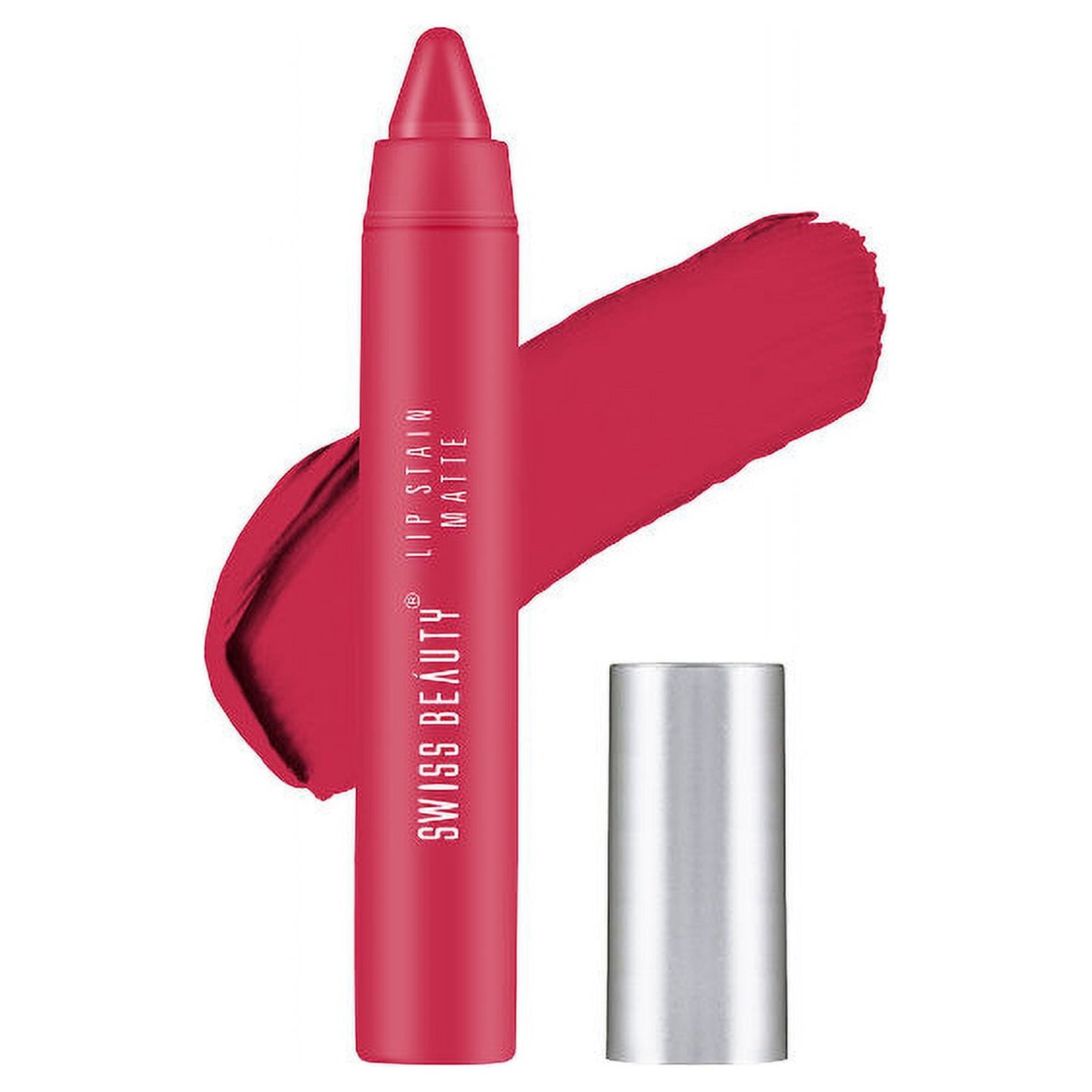 Swiss Beauty Lip Stain Matte Lipstick - 218 Pixie Pink