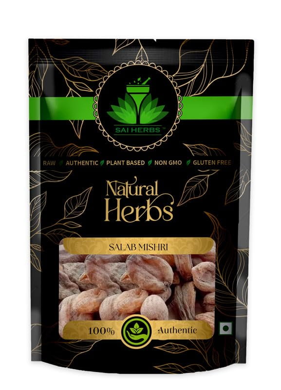 Sai Herbs Salab Misri - Salap Mishri - Salam Mishri - Orchid Latifolia - Pure & Natural (5