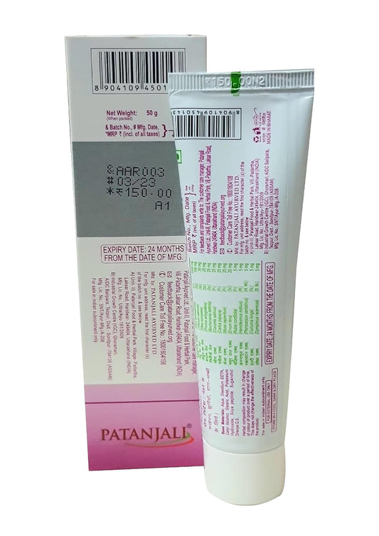 Patanjali Divya Tejas Anti Wrinkle Cream: 50 g