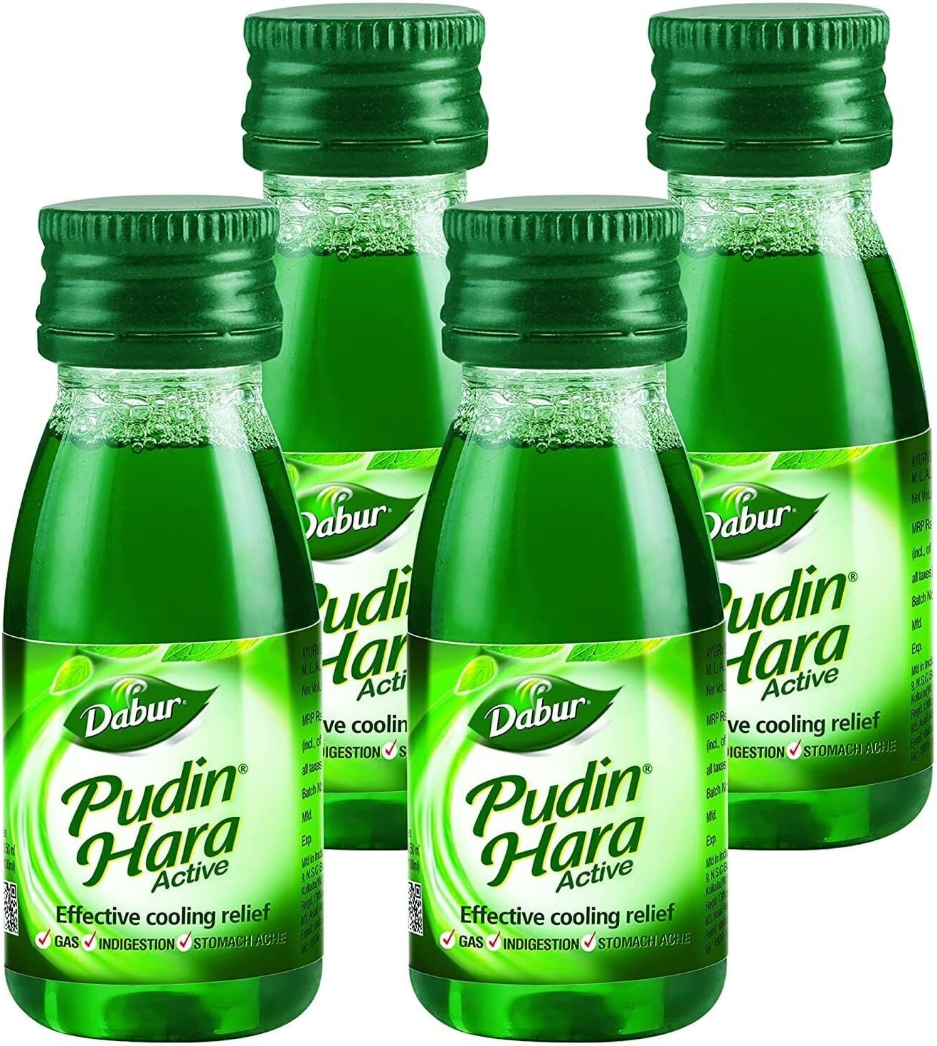 Dabur Pudin Hara Active: 30ml, Pack of