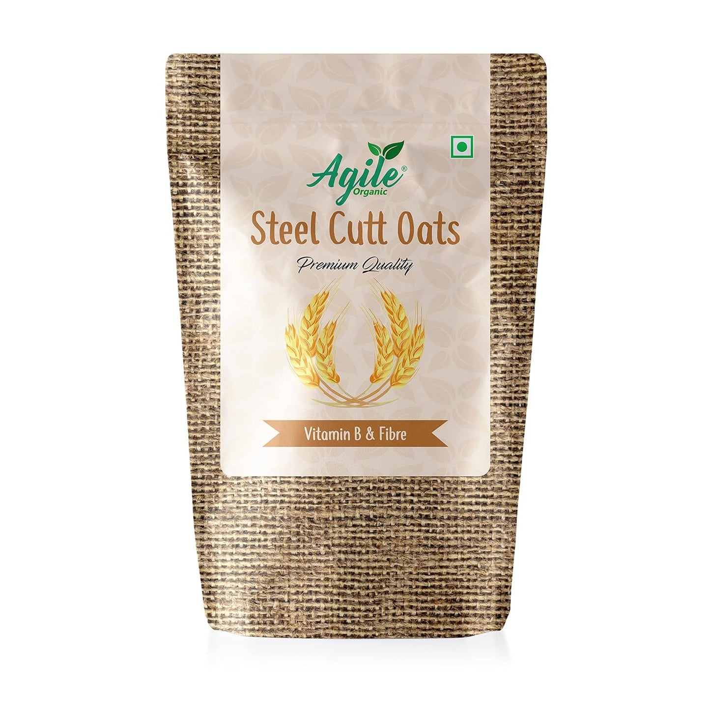 Agile Organic Steel Cut Oats, 1kg