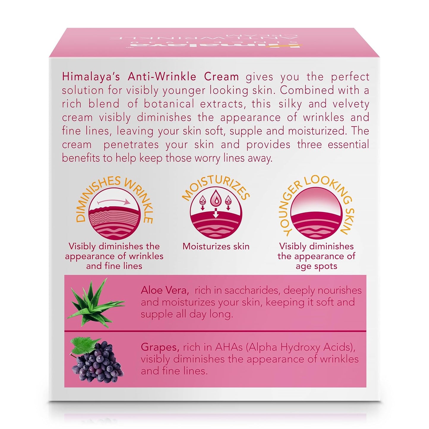 Mamaearth Anti-Wrinkle Cream: Grapes & Aloe Vera, 50 ml