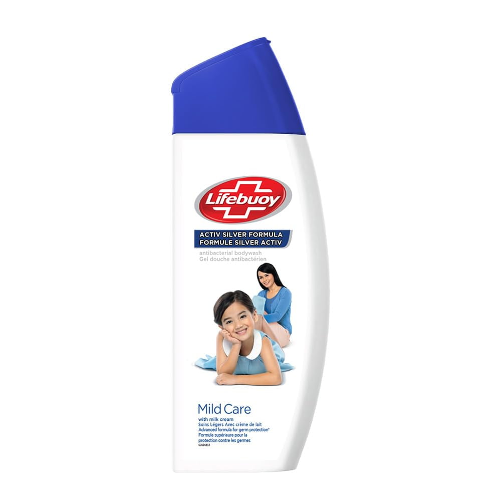 LIFEBUOY BodyWash MILD CARE 300 ML | Gentle Milk Cream Formula with Superior Germ Protecti