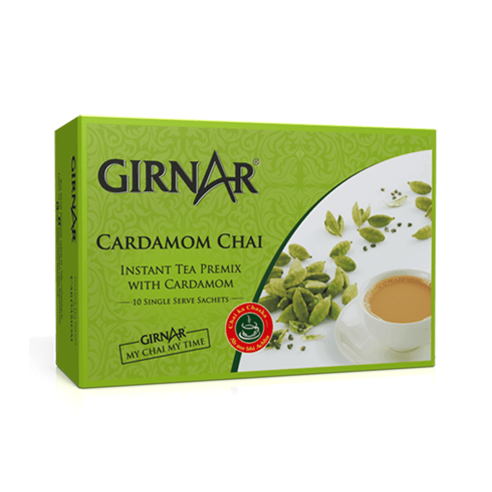 Girnar Cardamom Tea Premix (10 Sachets)