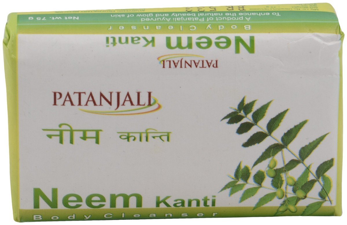 Patanjali Kanti Neem Body Cleanser Soap, 75g