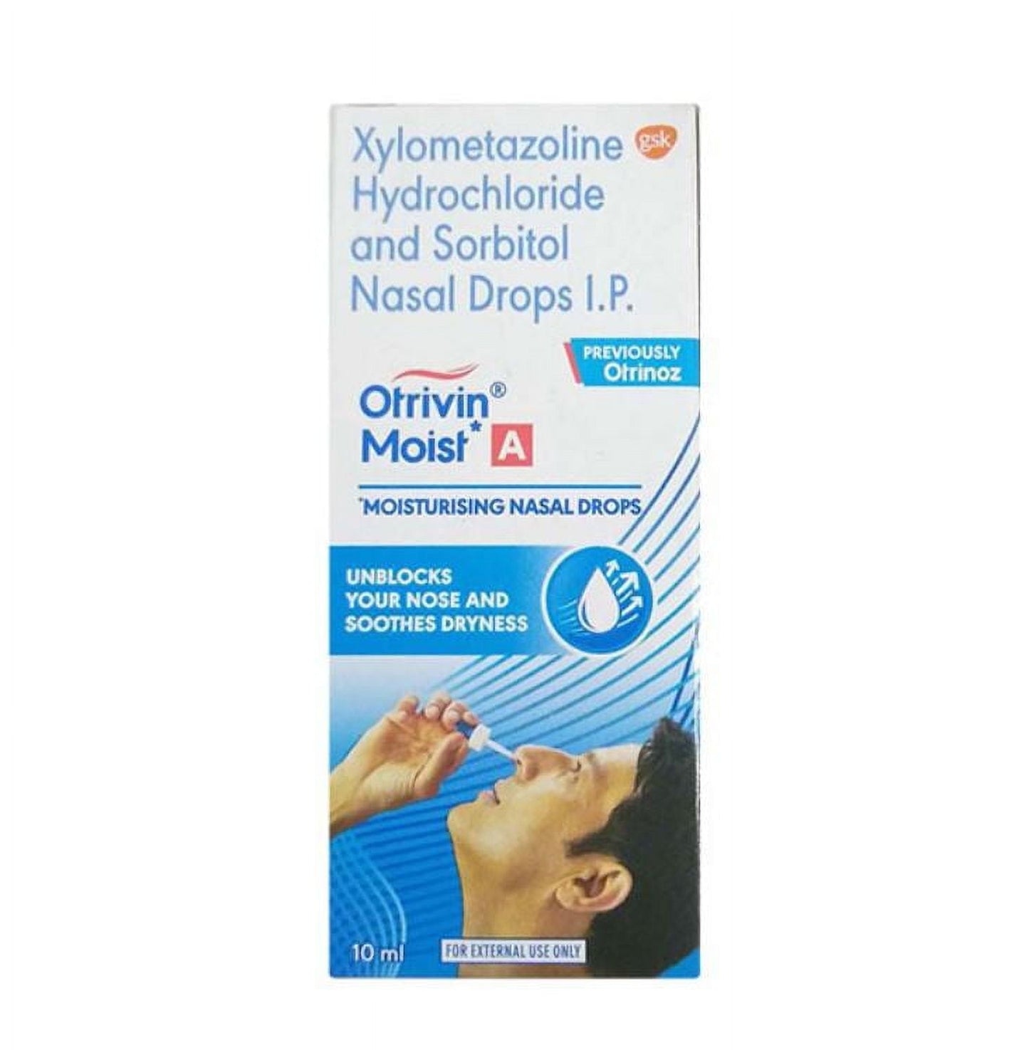 Otrivin Moist A Moisturising Nasal Drops | Cold & Cough Nasal Sprays Otrivin Moist A Moist