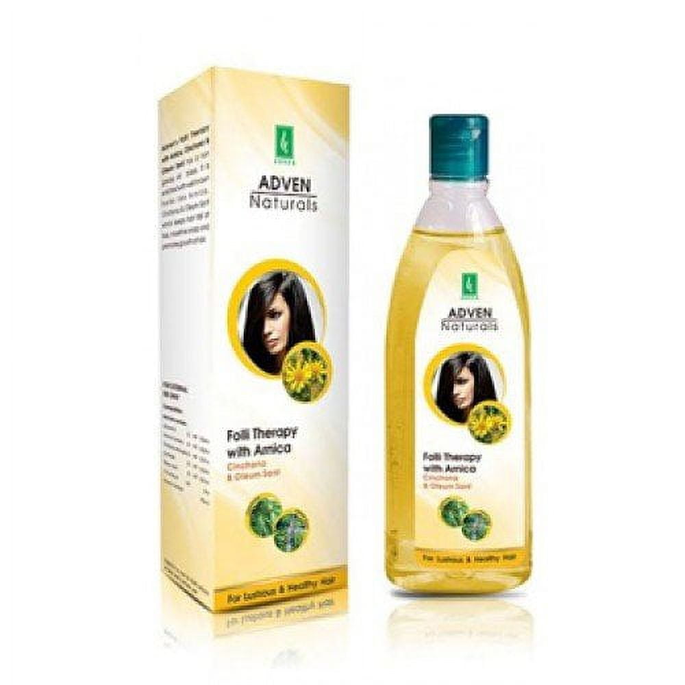Adven Naturals Folli Therapy with Arnica Cinchona & oleum Sant (Pack of two) HairOil(100)
