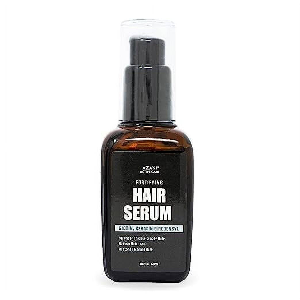 Azani Hair Serum - with Biotin, Keratin & Redensyl - For Shine, Smoothens Frizz & Flyaways