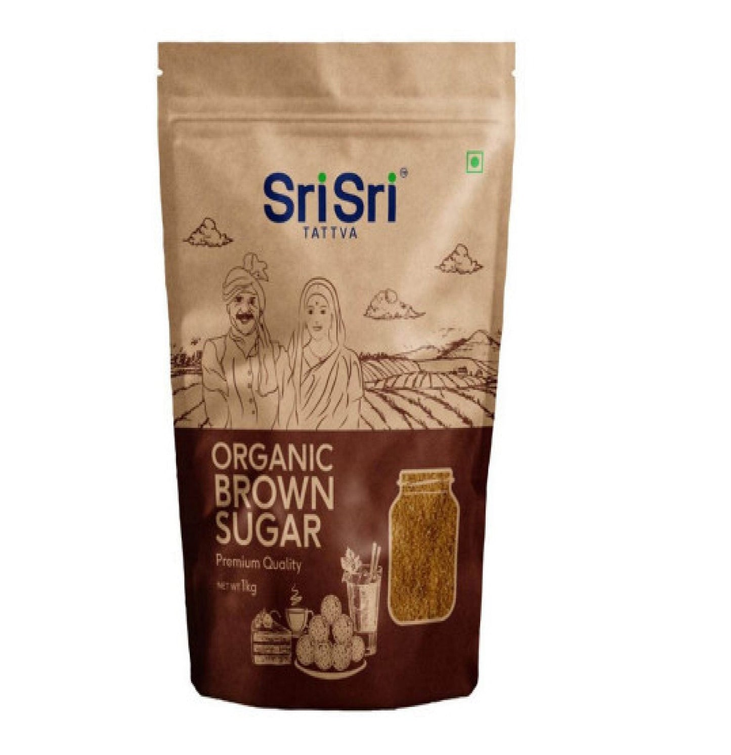 Sri Sri Tattva Organic Brown Sugar (1kg)