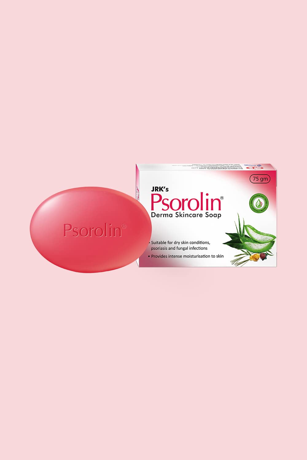 Psorolin Derma SkinCare Soap 75 Gm (Pack Of 3) (Pack Of 3)